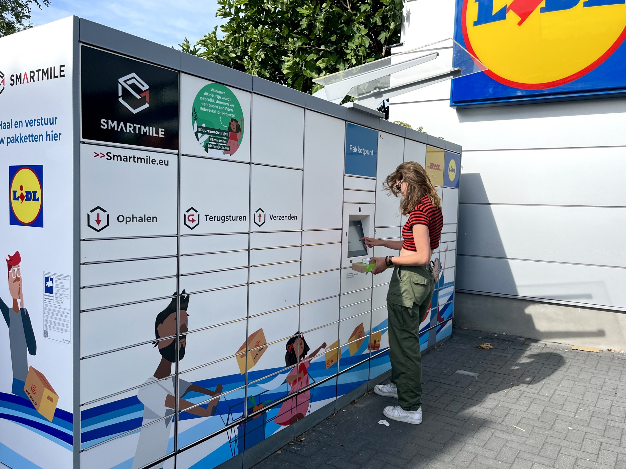 The story of the NL model and DHL parcel.